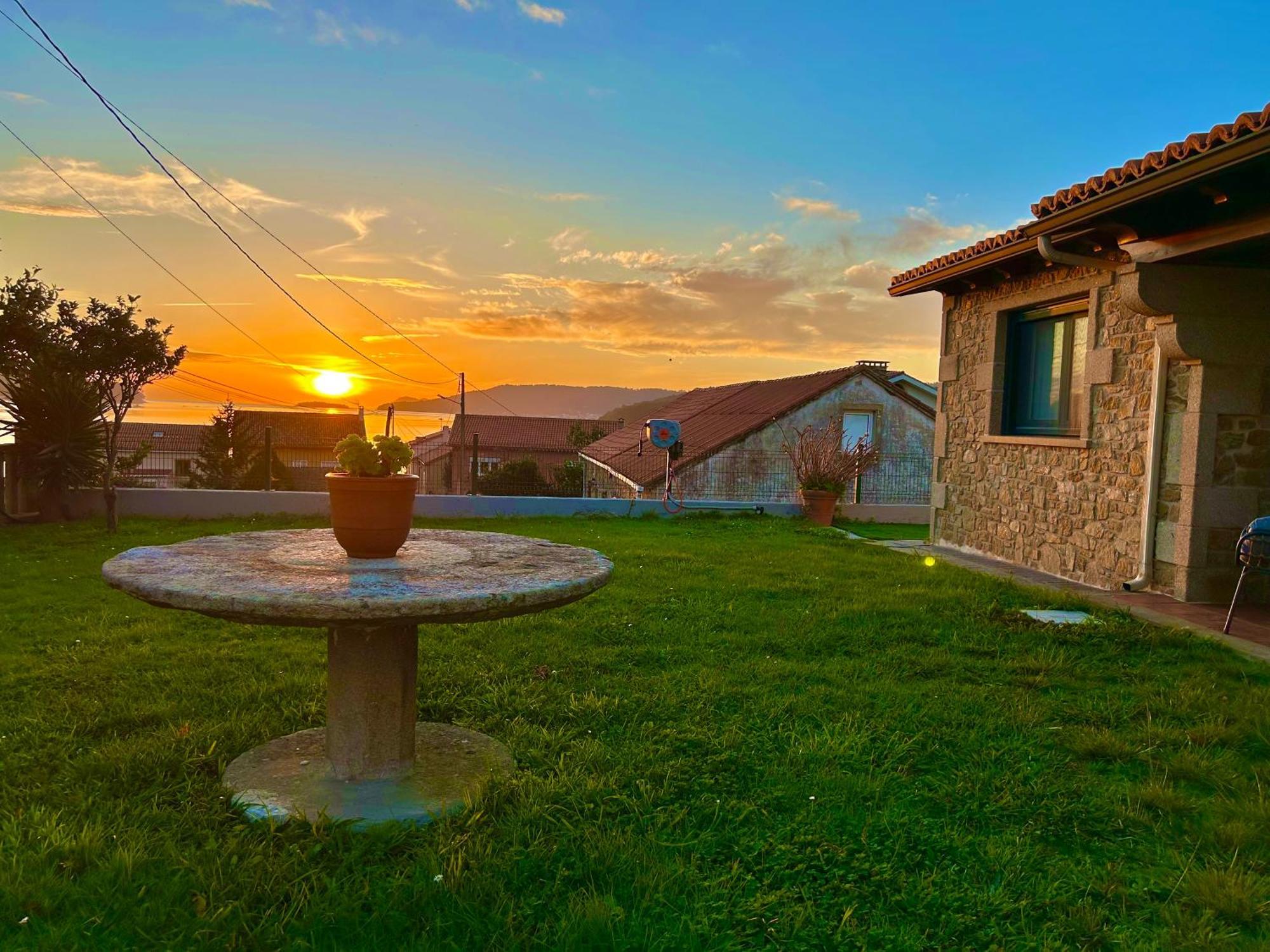 Villa Casa Con Vistas Al Mar Noia Exterior foto